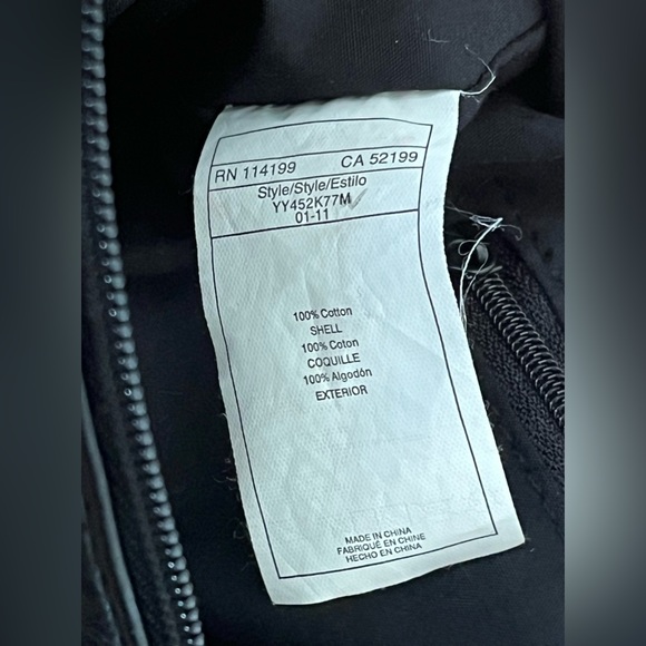 ROXY Handbag Black & White Floral Cotton Purse - Picture 12 of 16